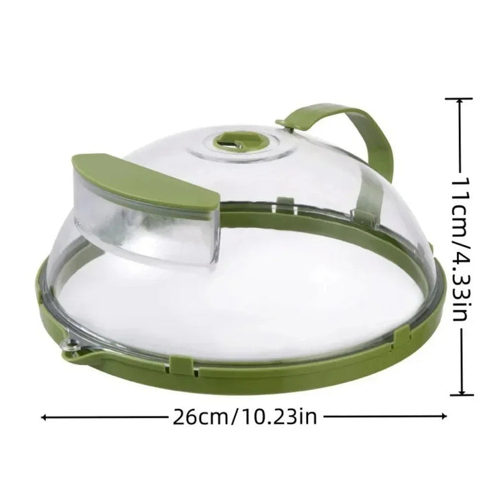 Colverro™ Microwave Splatter Cover with Built-In Water Steamer