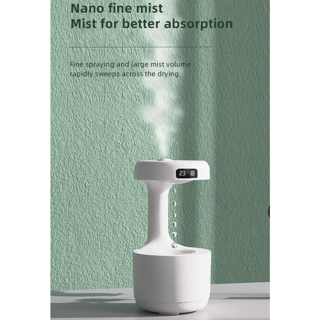 Colverro™ Small Humidifier with Upward-Flowing Water Display