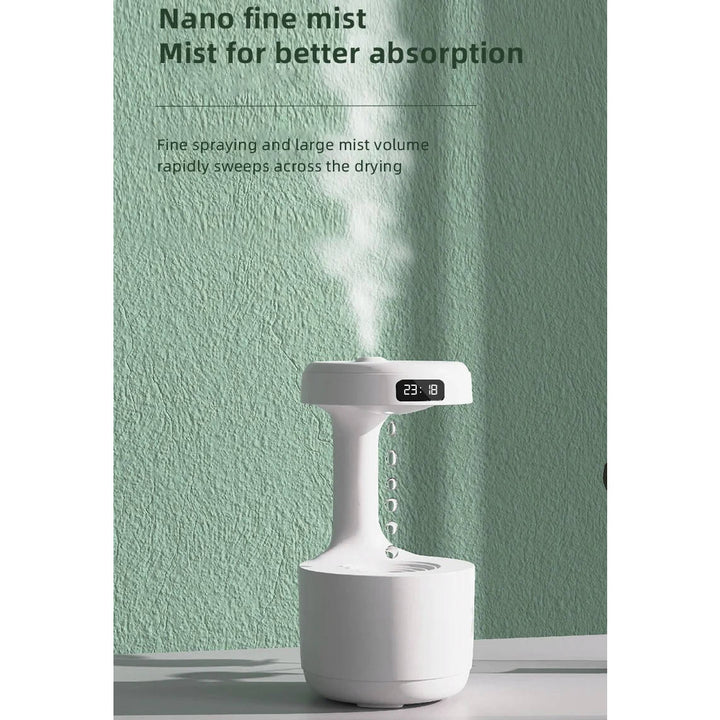 Colverro™ Small Humidifier with Upward-Flowing Water Display
