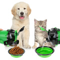 Colverro™ 2-in-1 Dog Water Bottle and Food Container for Walks