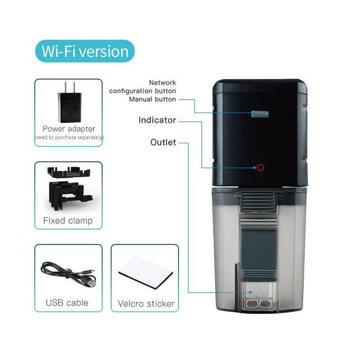 Colverro™ Smart Wi-Fi Fish Feeder with App and Voice Control
