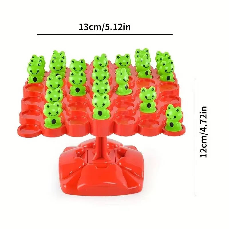 Colverro™ Frog Balance Math Game for Kids – Counting &amp; Stacking STEM Toy