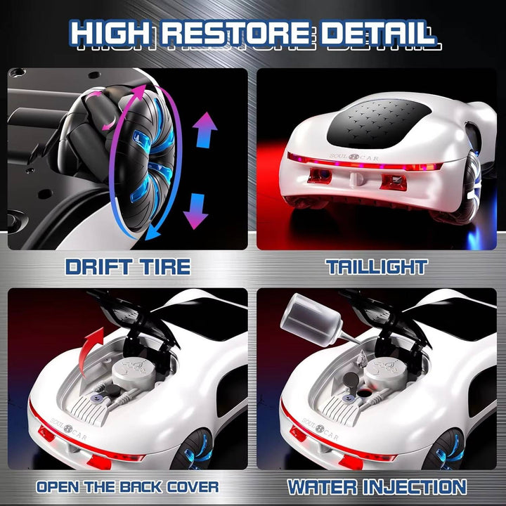 Colverro™ Gesture-Control RC Drift Car with Water Spray and LED Lights