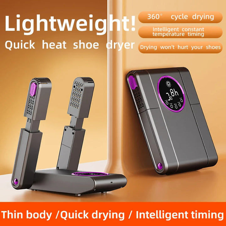 Colverro™ Foldable Electric Boot Dryer with Smart Display