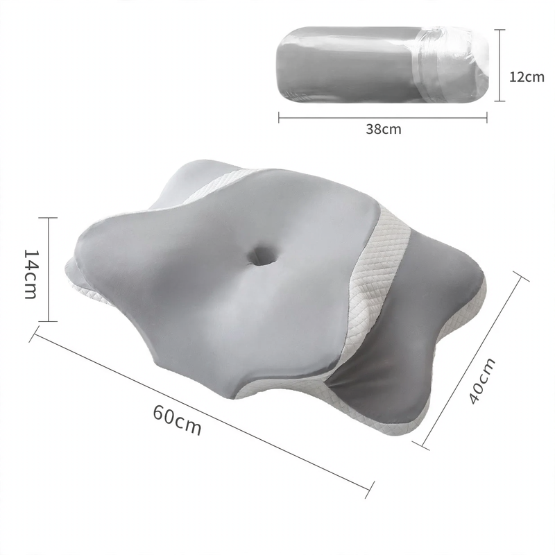 Colverro™ Butterfly Memory Foam Neck Pillow for Deeper Sleep