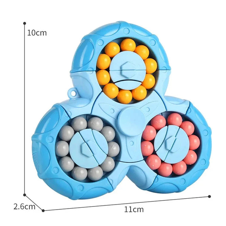 Colverro™ Six-Sided Rotating Bean Fidget Toy for Focus and Calm