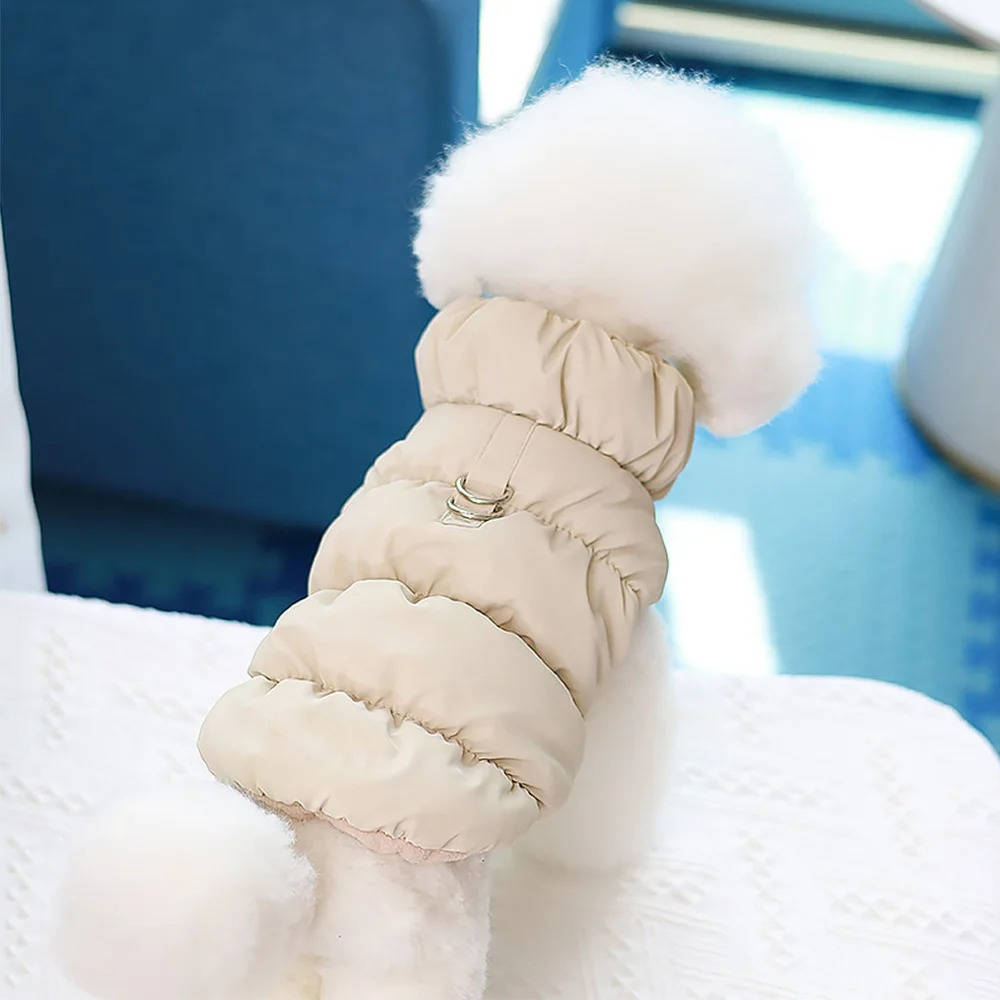 Colverro™ Cozy Dog Winter Jacket for Small and Medium Dogs, Snap Closure