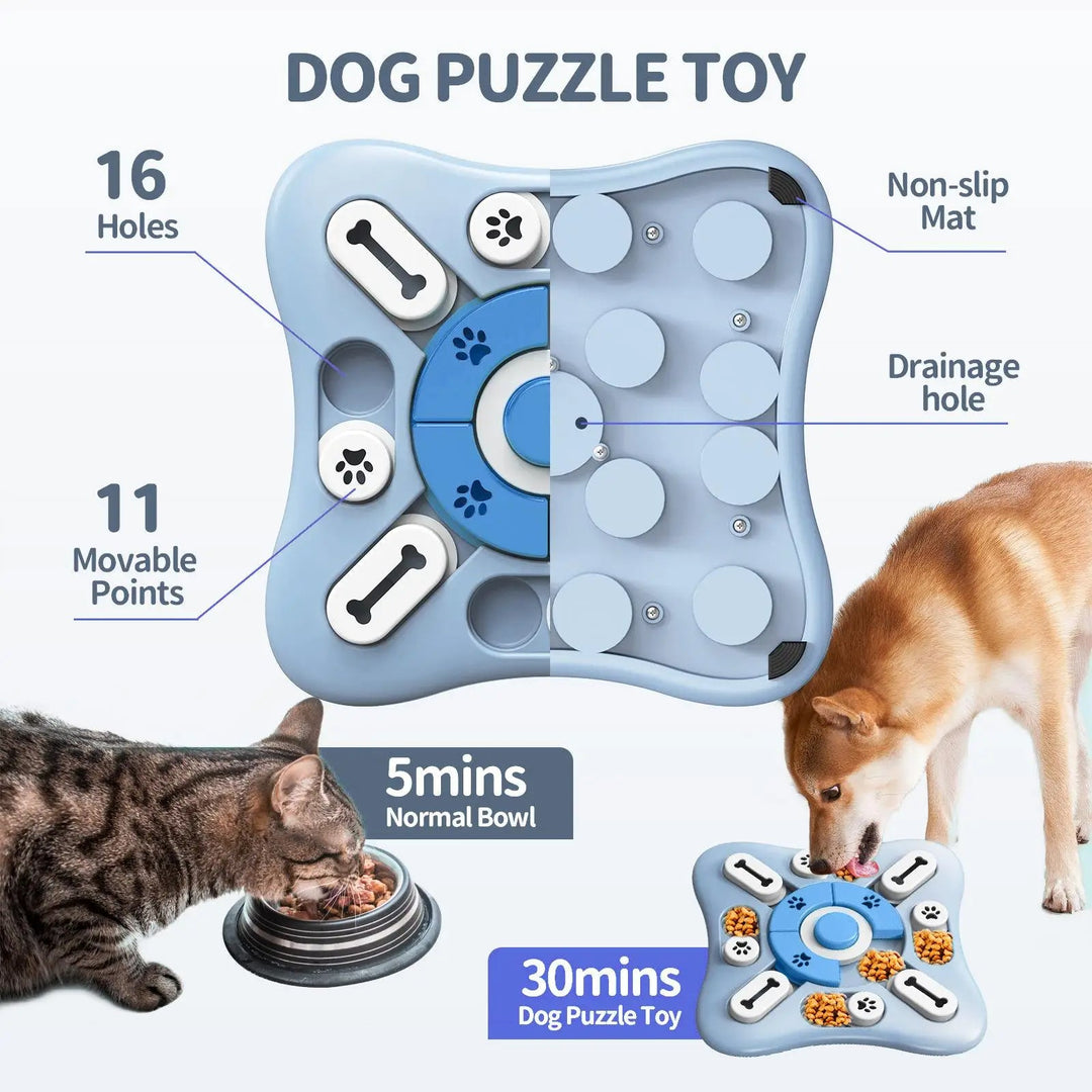Colverro™ Interactive Slow Feeder Dog Puzzle for Healthier Mealtimes