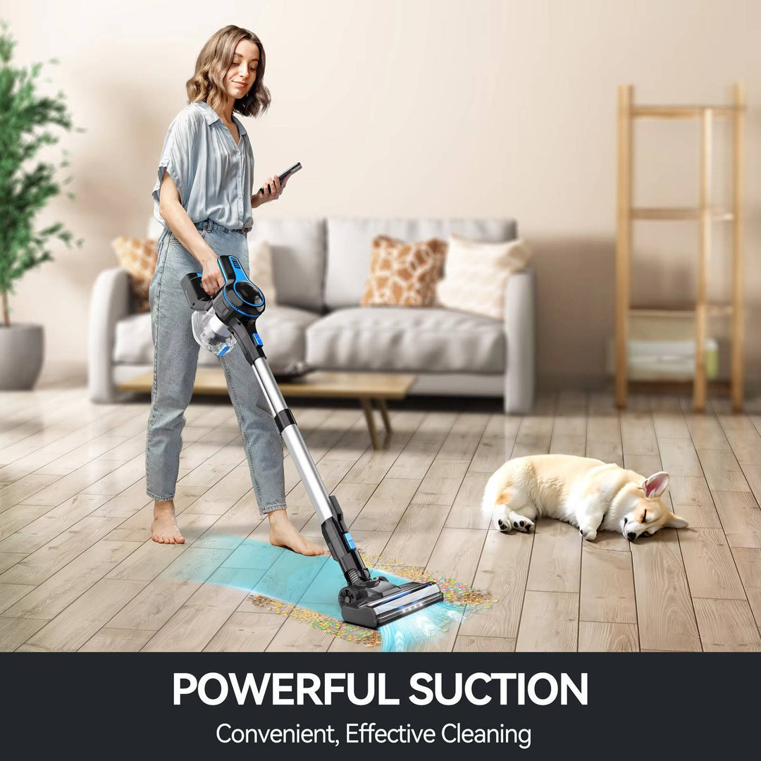 Colverro™ Lightweight Cordless Stick Vacuum with 5-Layer Filtration