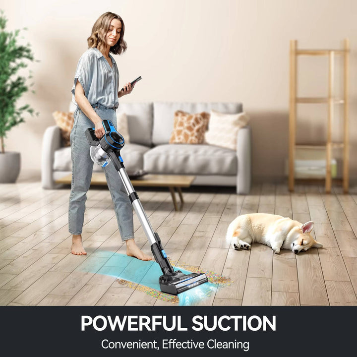 Colverro™ Lightweight Cordless Stick Vacuum with 5-Layer Filtration