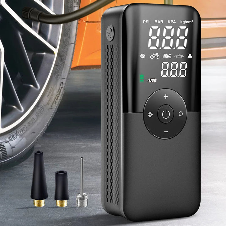 Colverro™ Cordless Tire Inflator with Digital Display and LED Light