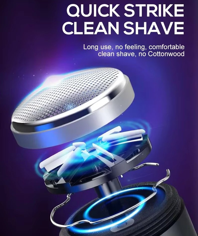 Colverro™ Mini Electric Shaver with LED Display, Wet &amp; Dry Waterproof