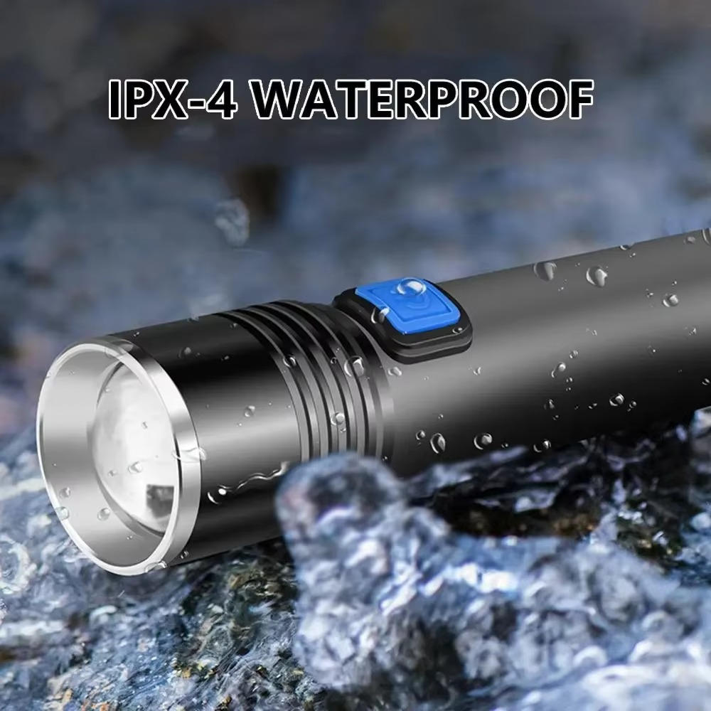 Colverro™ 395 nm UV Black Light Flashlight with Zoom for Pet Stains