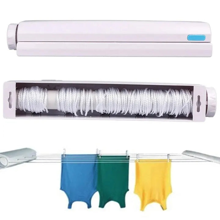 Colverro™ Retractable Indoor Clothesline with 12 ft Drying Length