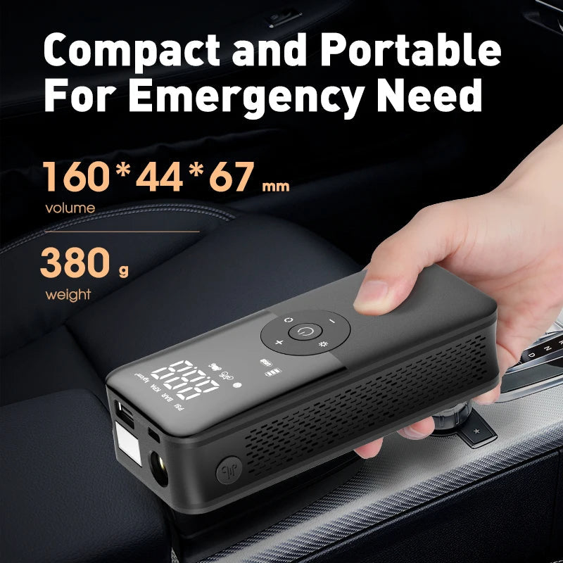 Colverro™ Cordless Tire Inflator with Digital Display and LED Light