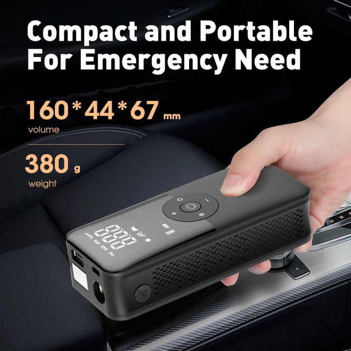 Colverro™ Cordless Tire Inflator with Digital Display and LED Light