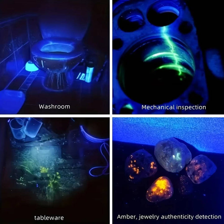 Colverro™ Rechargeable UV Flashlight with Zoom to Find Pet Stains