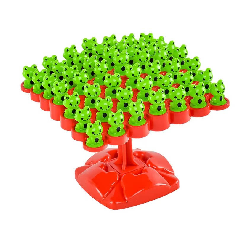 Colverro™ Frog Balance Math Game for Kids – Counting &amp; Stacking STEM Toy
