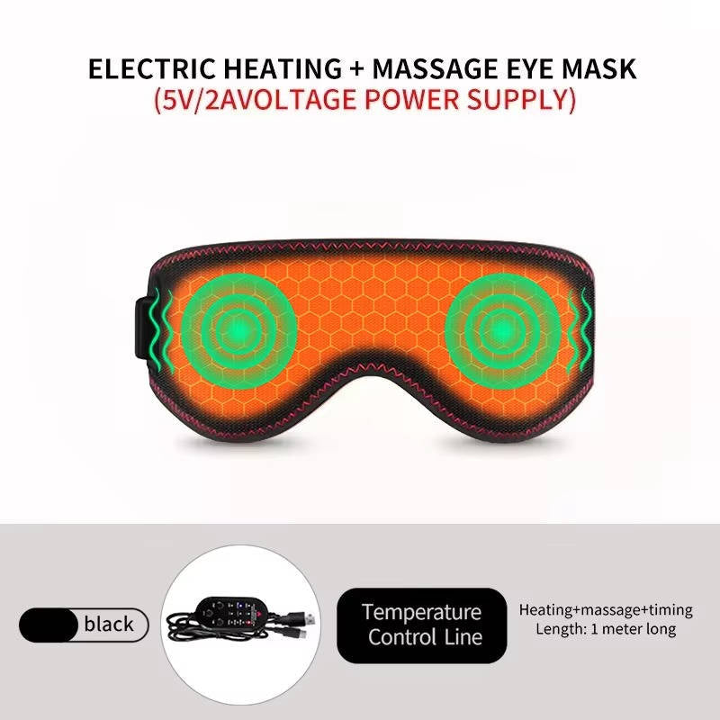 Colverro™ Heated Eye Mask with Three Heat Levels and Massage Mode