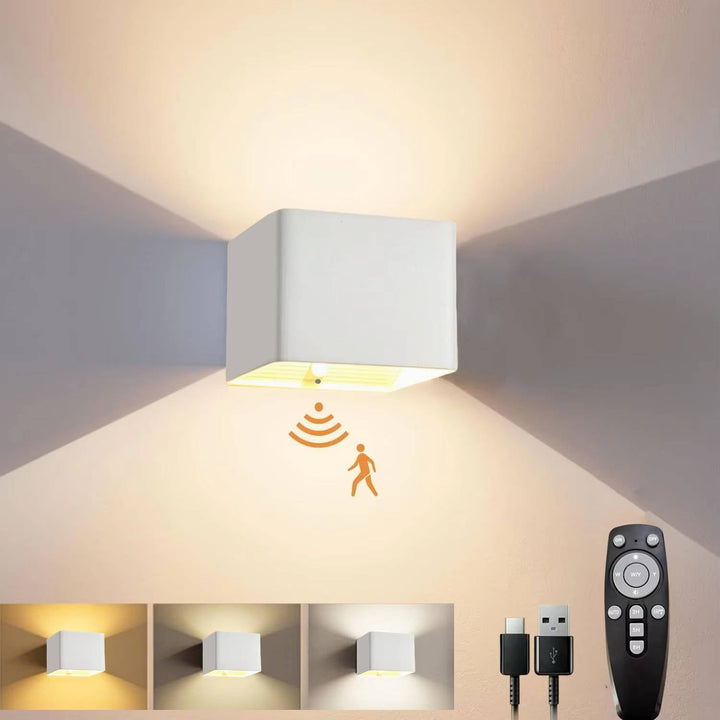 Colverro™ Rechargeable Motion Sensor Wall Light with Remote