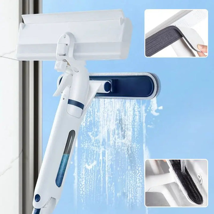 Colverro™ Window Cleaning Spray Mop with Squeegee and Extendable Handle