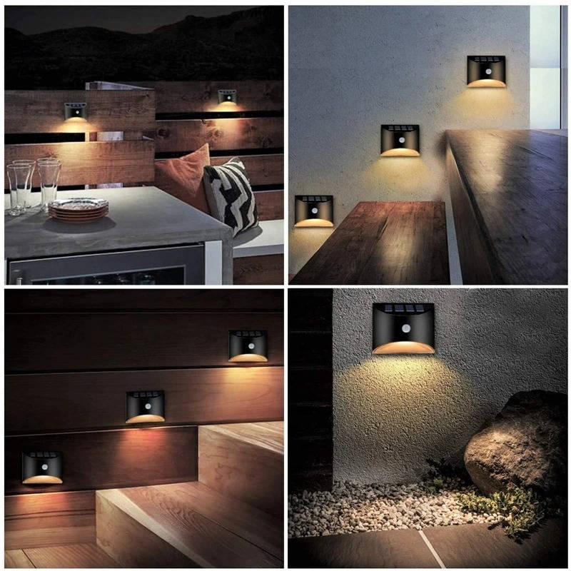 Colverro™ Solar Motion Sensor Stair Light for Fences and Decks