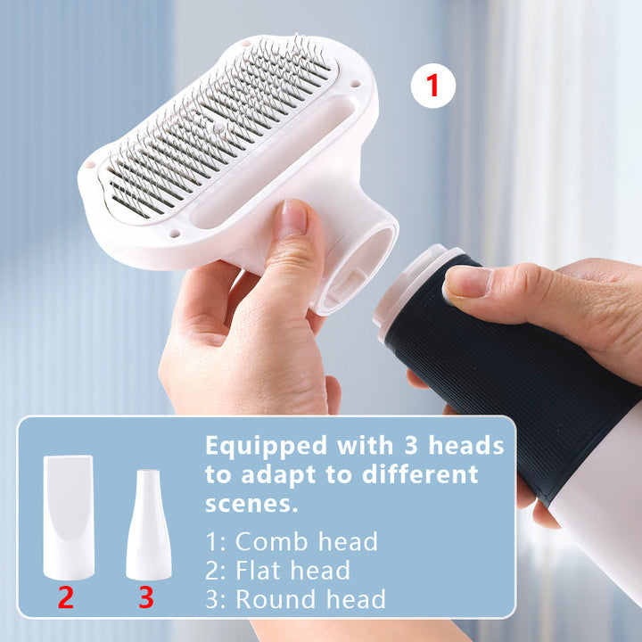 Colverro™ 3-in-1 Dog Hair Dryer and Grooming Brush with 3 Heat Settings