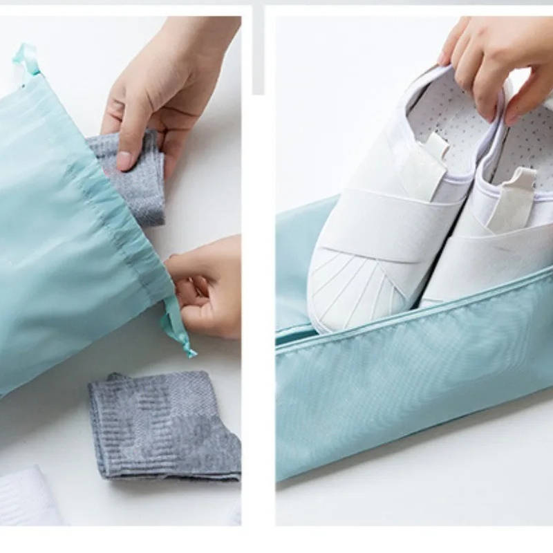 Colverro™ 7-Piece Packing Cubes Set with See-Through Mesh Panels