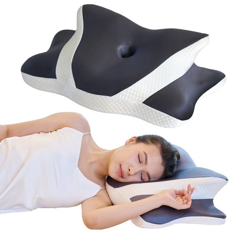 Colverro™ Butterfly Memory Foam Neck Pillow for Deeper Sleep