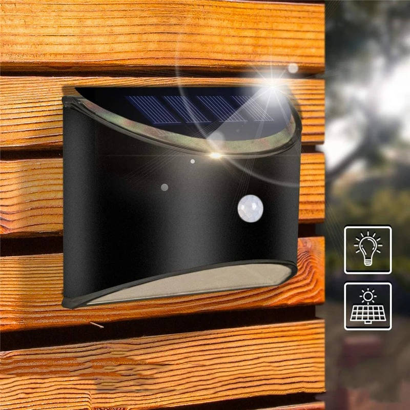 Colverro™ Solar Motion Sensor Stair Light for Fences and Decks