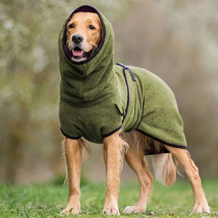 Colverro™ Waterproof Winter Dog Coat with Reflective Strips and Harness Hole