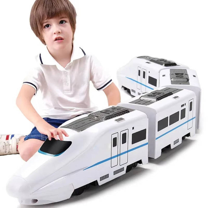 Colverro™ Bump and Go Toddler Train with Lights, Sounds and 360° Spins