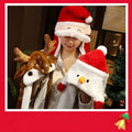 Colverro™ Plush Santa Hat with Thick Lining for Holiday Parties