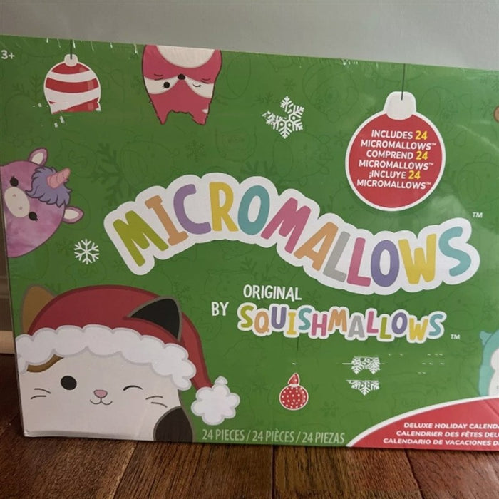 Colverro Christmas Advent Calendar with 24 Mini Plush Characters