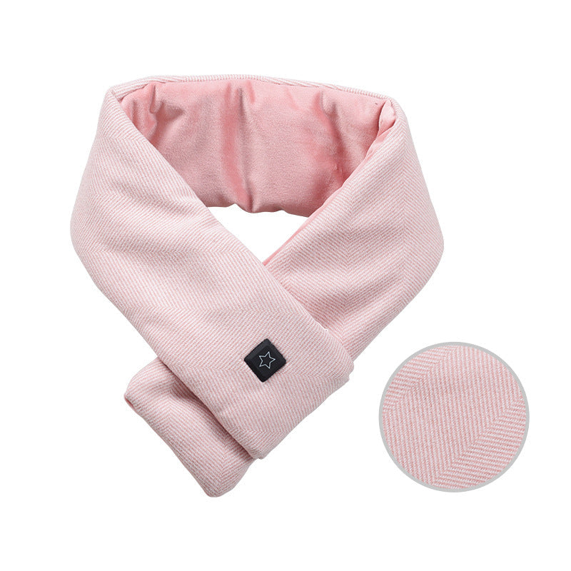 Colverro™ Heated Neck Scarf with 3 Heat Settings, Soft Cotton