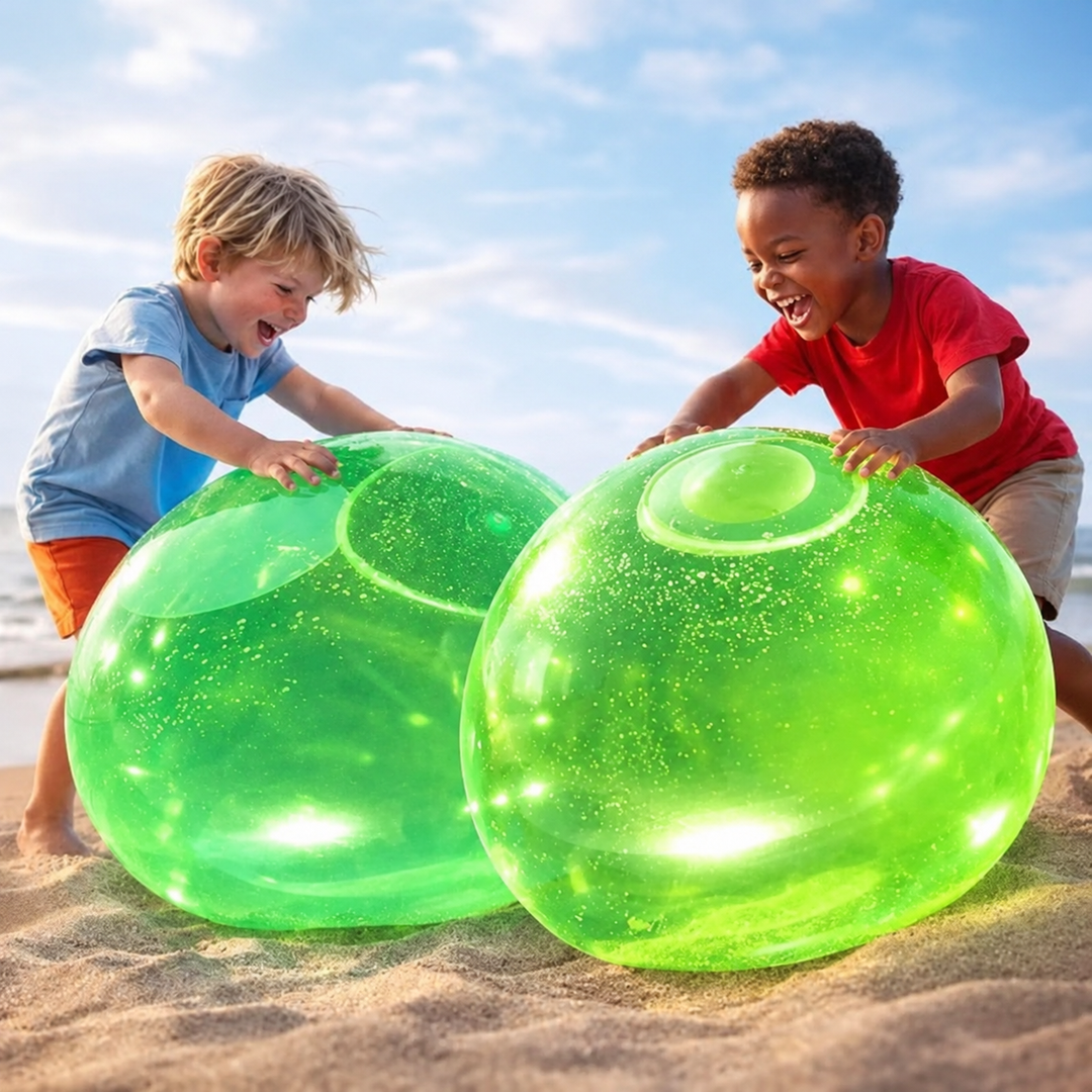 Colverro™ Jumbo Inflatable Play Ball for Kids – Reusable Outdoor Fun