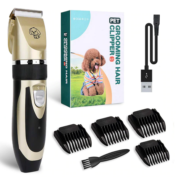 Colverro™ Low-Noise Rechargeable Dog and Cat Clippers Grooming Kit