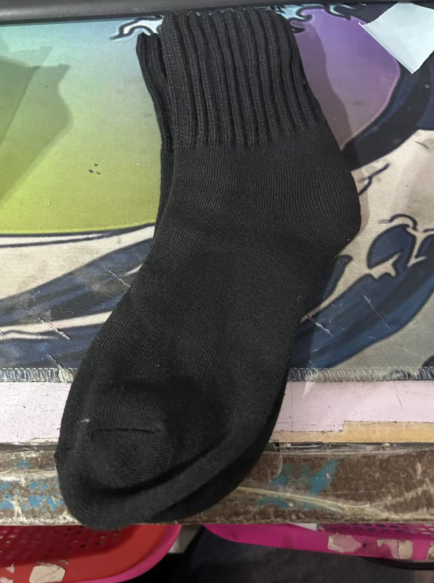 Colverro Thick Ribbed-Cuff Knit Crew Socks for Winter