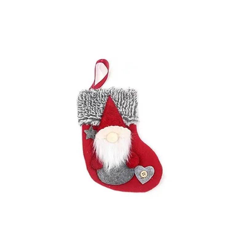 Colverro™ Mini Plush Christmas Stocking Hanging Ornament