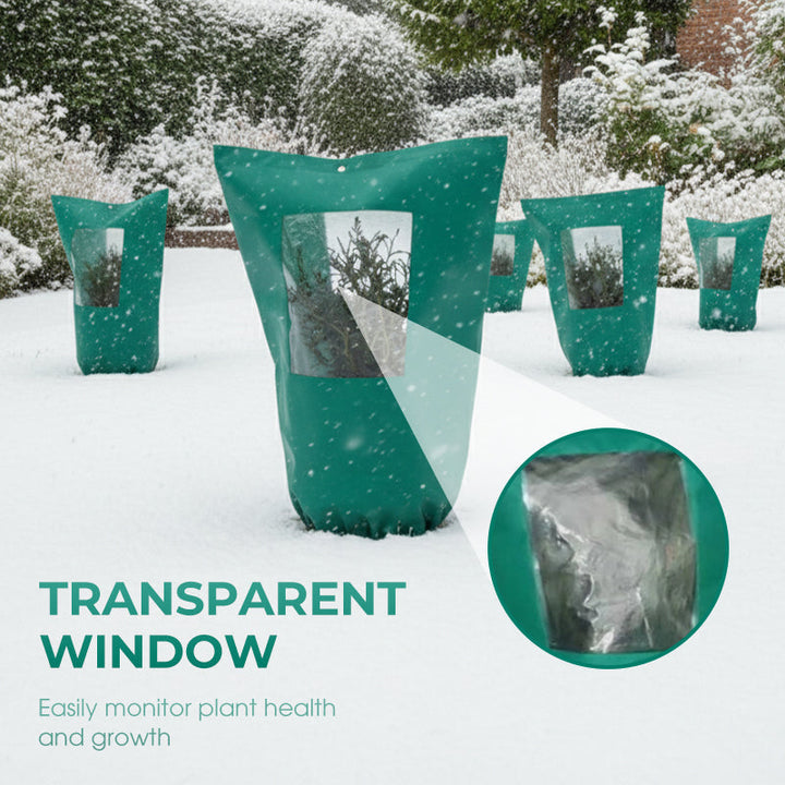 Colverro™ Frost Protection Plant Cover with Zipper and Clear Window