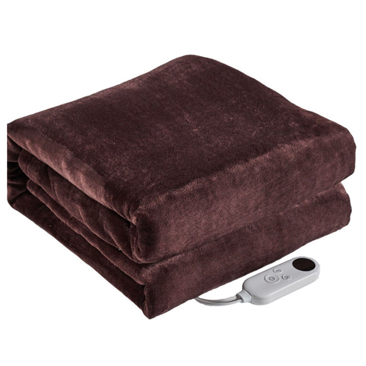 Colverro™ Heated Flannel Throw Blanket with 6 Heat Levels &amp; Timer
