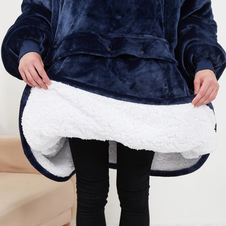 Colverro™ USB Heated Blanket Hoodie with Soft Flannel and Big Front Pocket