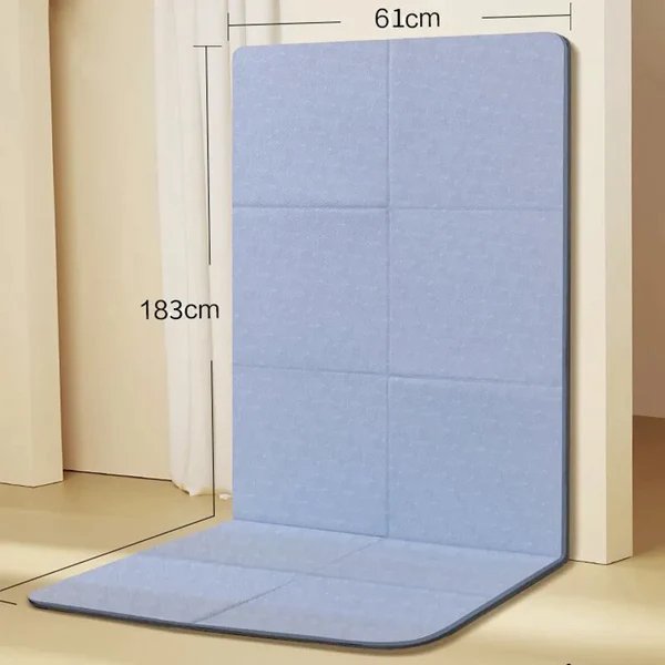 Colverro™ Foldable Yoga Mat with Non-Slip Dual-Sided Grip, 6 mm Thick