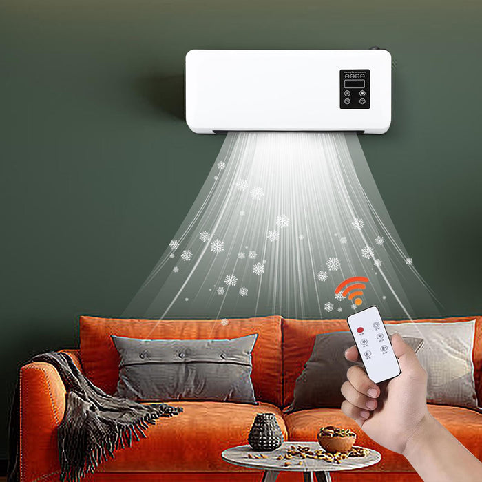 Colverro Wall Fan Heater with Towel Rail and Cool Fan Mode