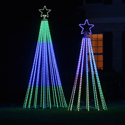 Colverro™ Christmas Tree Light Show with 8 Modes and Memory Function