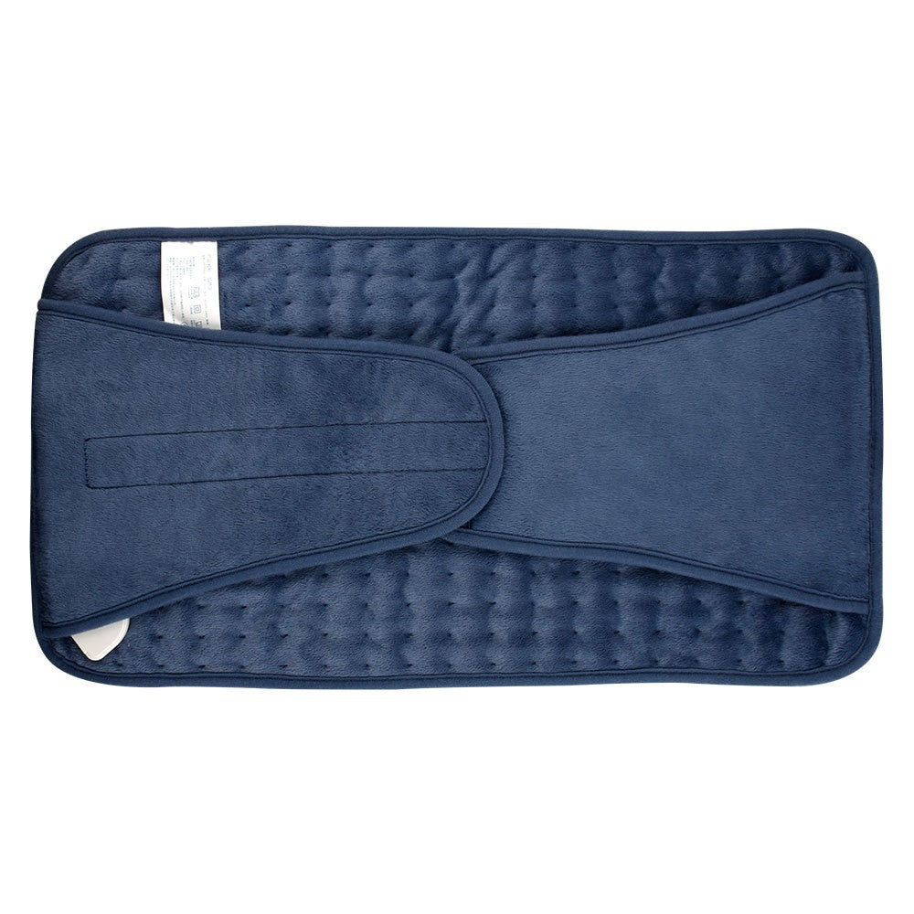 Gray electric heating pad belt for waist