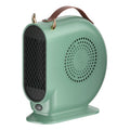 Olive green small portable heater with handle