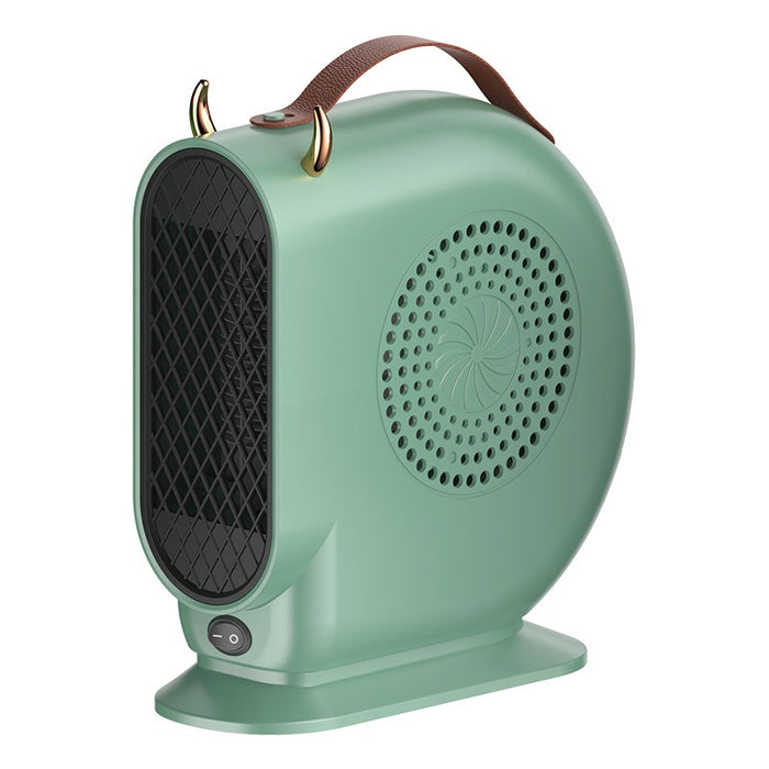 Colverro Small Portable Heater with Leather-Look Carry Handle