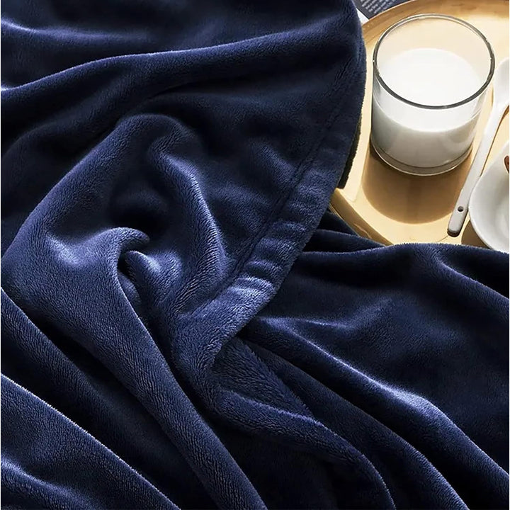 Colverro™ Faux Fur Fleece Throw Blanket with a Mink-Soft Feel