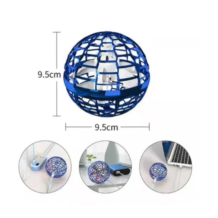 Colverro™ Hand-Controlled Flying Orb Ball with Colorful LED Lights